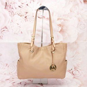 Michael Kors Designer Leather Shoulder Tote Purse
